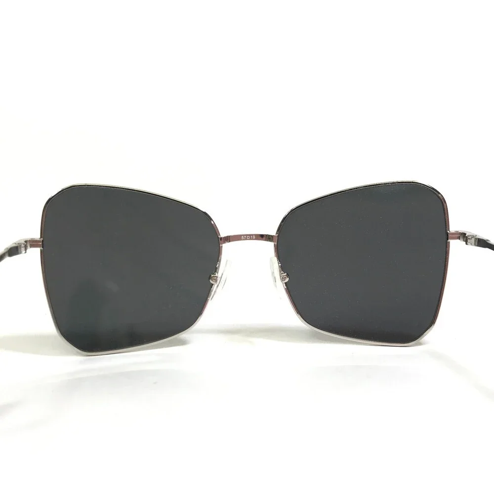 Swarovski Sunglasses SK7008 400187 Shiny Silver Clear Sparkly Crystals 57-19-140